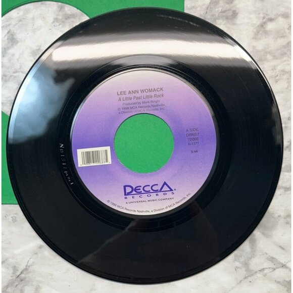 Lee Ann Womack 45 Country A Little Past Little Rock / You're Ever Down in Dallas - Picture 4 of 6